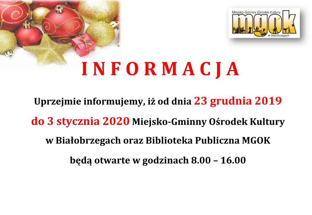 INFORMACJA 01