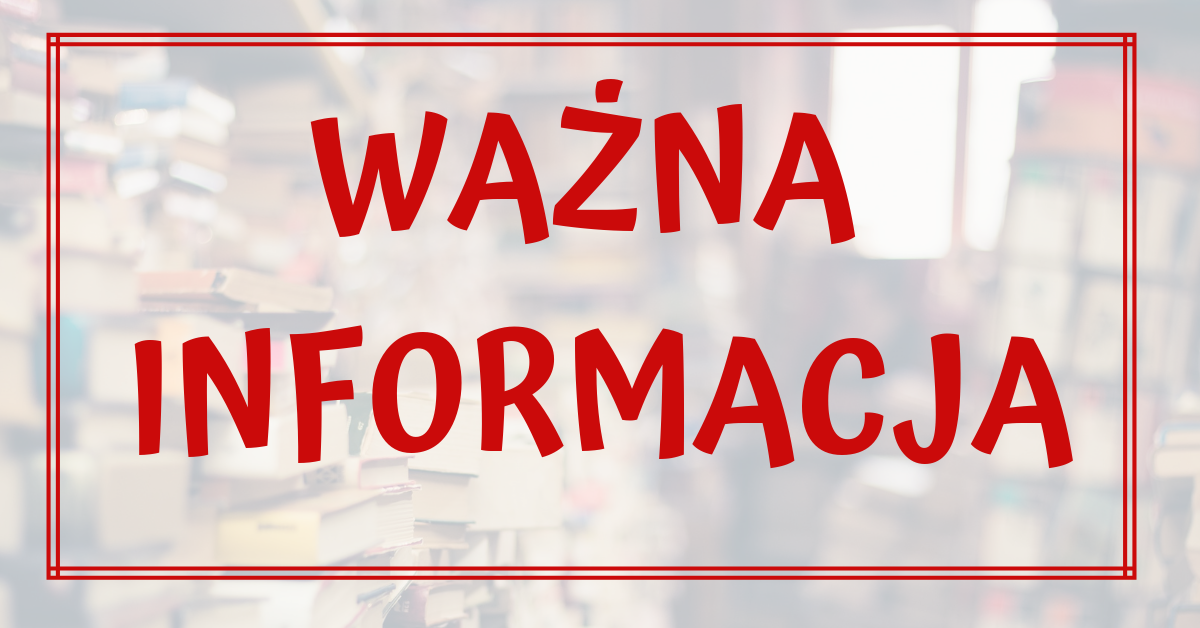 WAŻNA INFORMACJA1